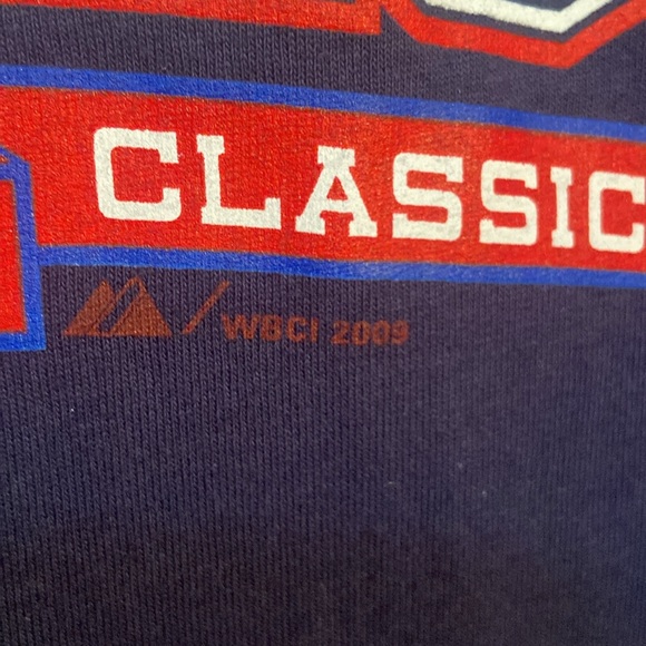 🔥EC🔥F/B 2009 United States 100% Cotton World Baseball Classic T-shirt. - Picture 3 of 7